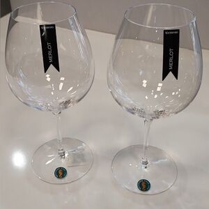 Waterford Elegance Merlot Wine Glass, 22OZ, Set of 2, NEW